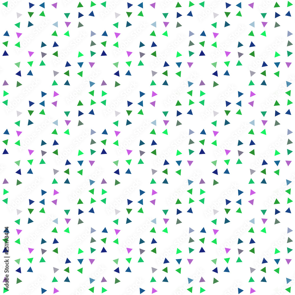 Fototapeta premium Abstract seamless pattern background with multi-colored varied triangles.