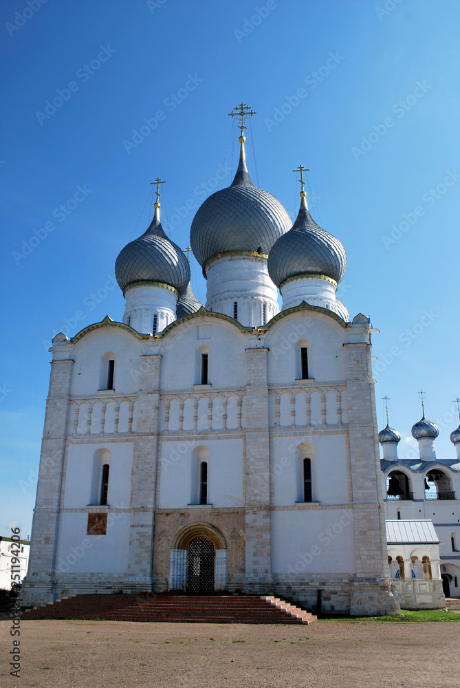 The Cathedral of the Dormition in the Rostov Kremlin