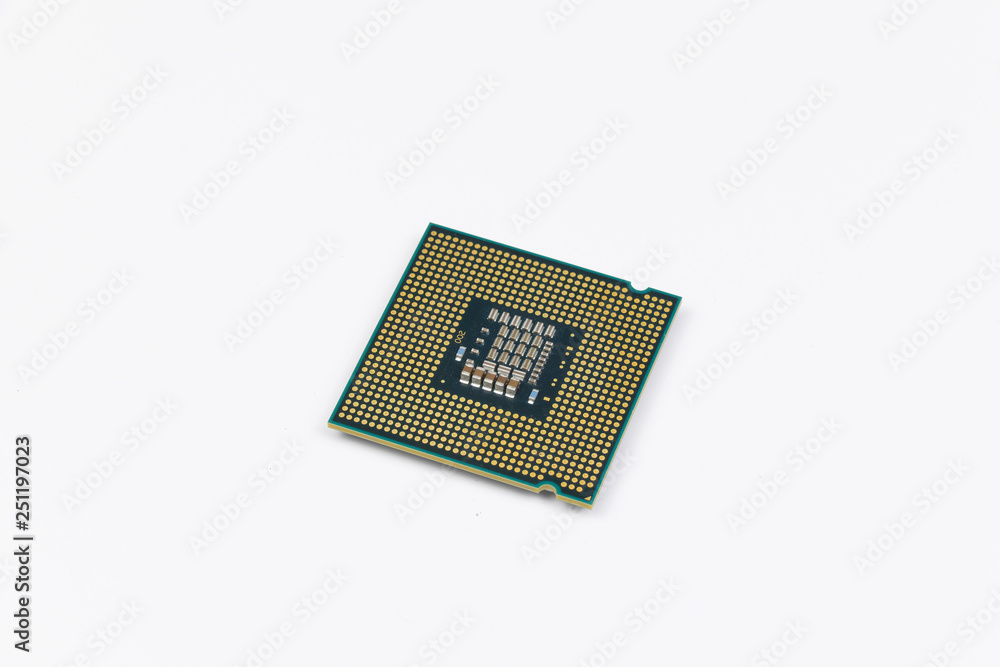 cpu isolated on white background cpu isolated on white background