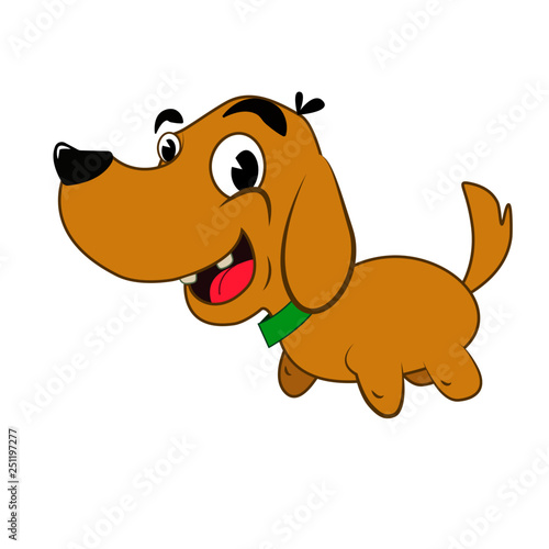perro feliz