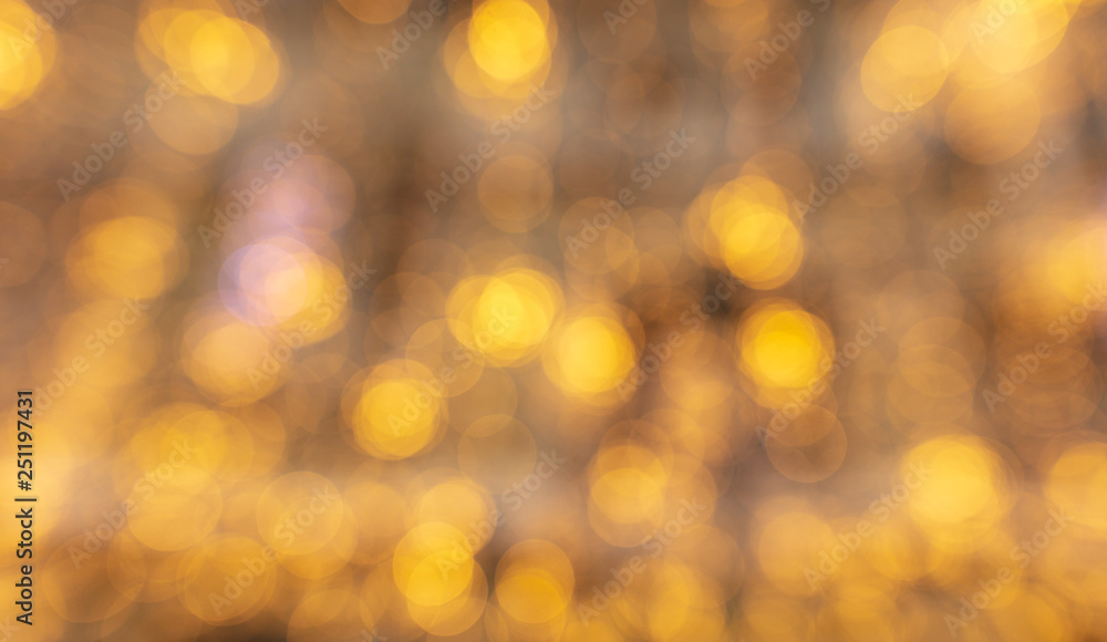 Golden bokeh lights as abstract background Golden bokeh lights as abstract background