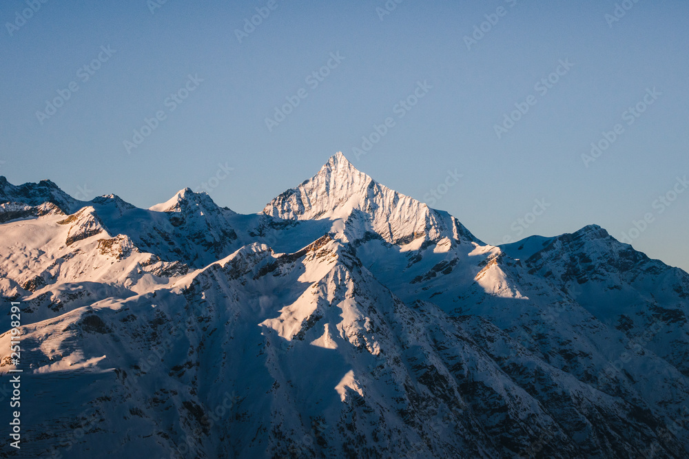 Weisshorn Abendstimmung