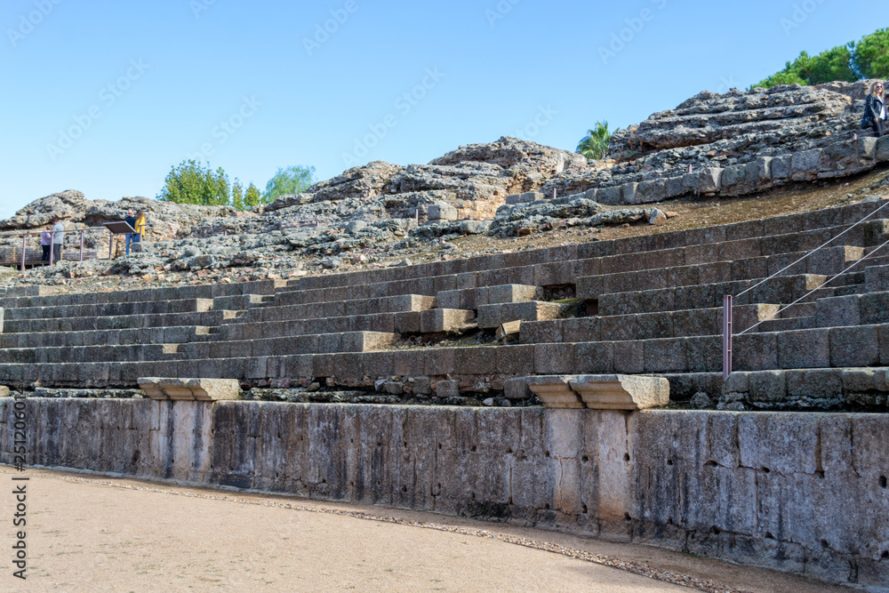 Roman coliseum in Merida (Spain)