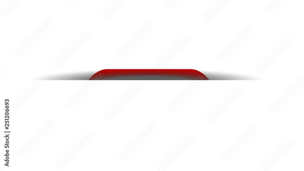 red animation save the date