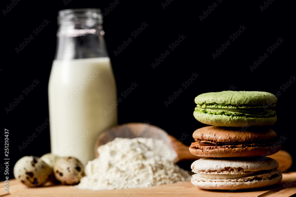 Macaroon cookies. Macaroon cookies.