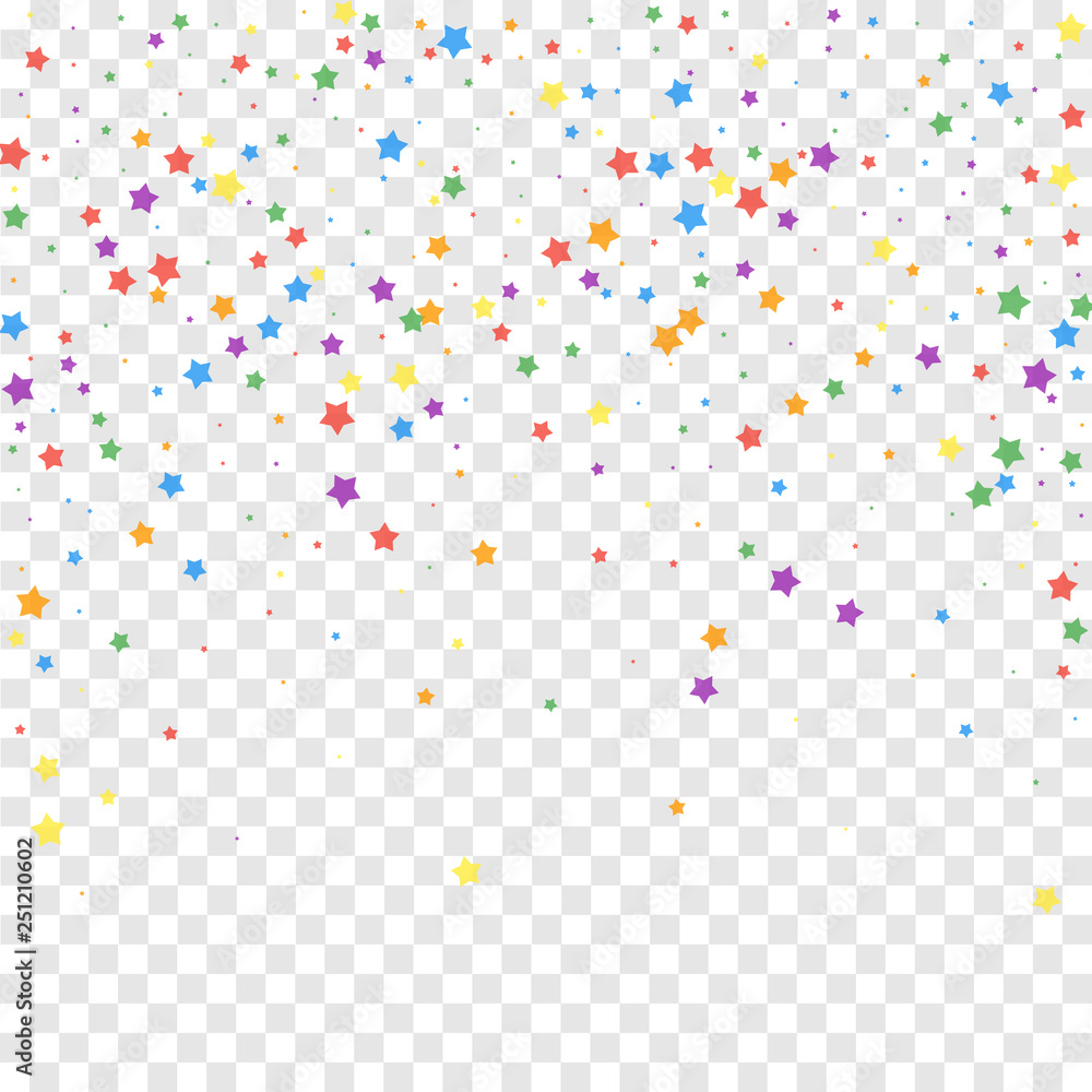 Festive confetti. Celebration stars. Joyous stars Festive confetti. Celebration stars. Joyous stars