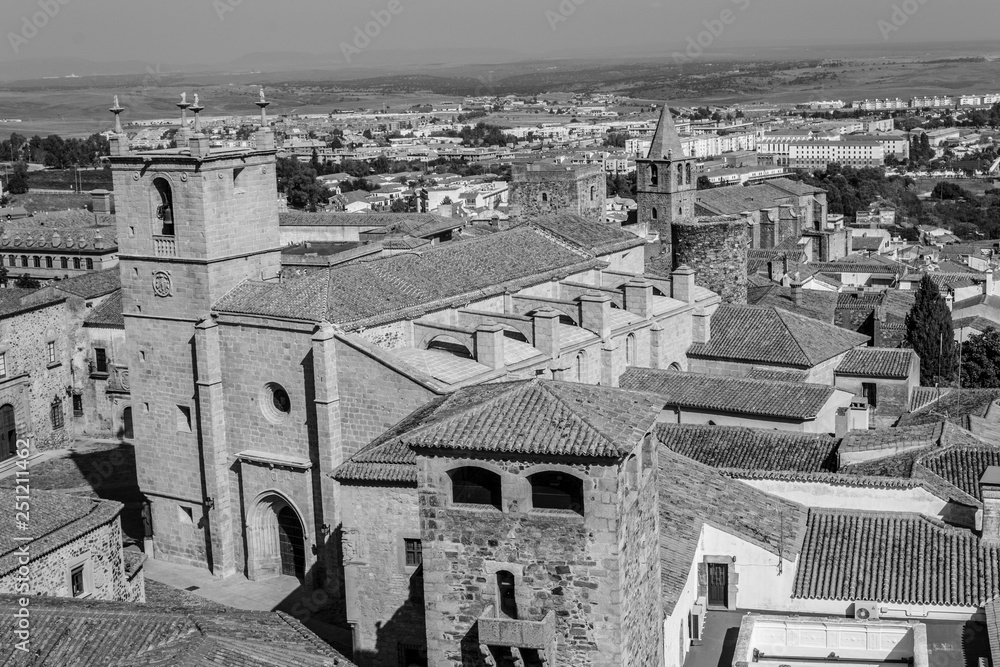 Downtown Caceres from the top