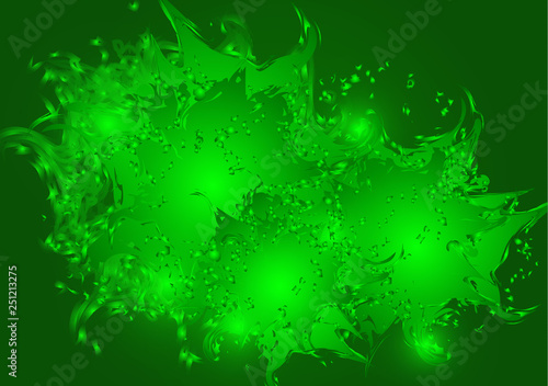 Abstract artistic background of the formation of spots. Paint splashes with drops. Bright modern creative background for trendy design. Vector illustration.