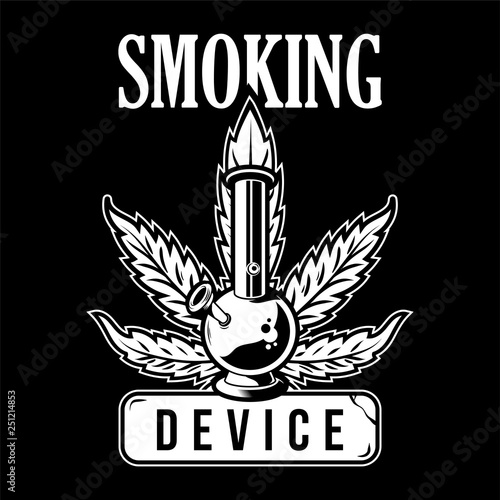 Smoking device print 