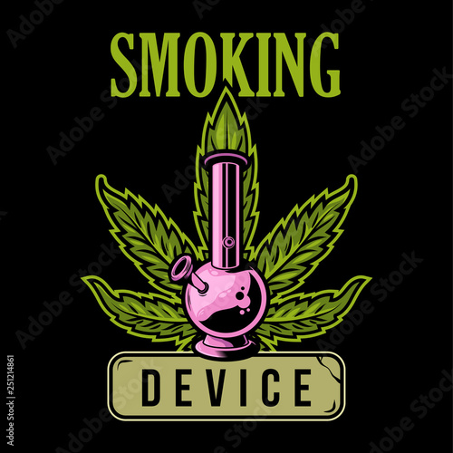 Smoking device print 