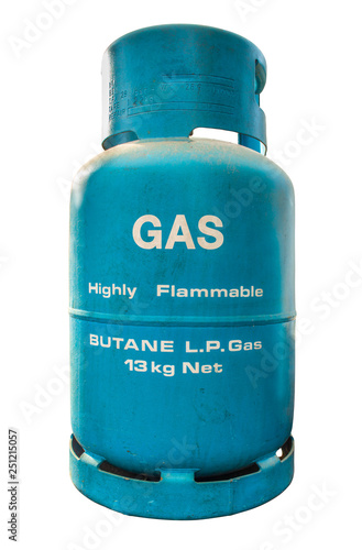 Obraz na płótnie Isolated LP Gas Container