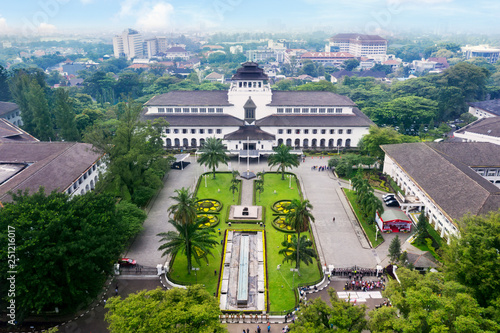 Government building as know as Gedung Sate photo
