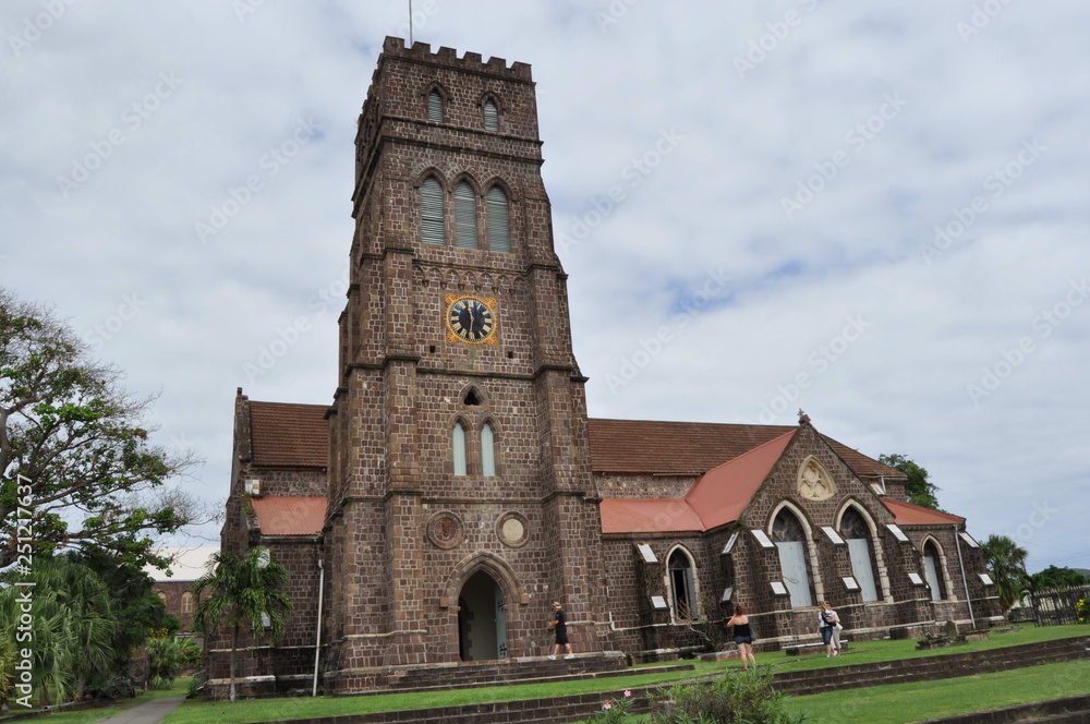 Church in Basseterre, St. Kitts
