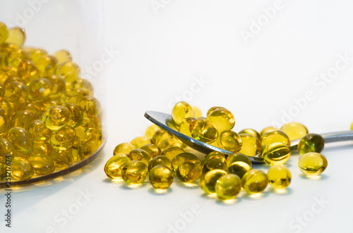 Supplement used in fitness and training. Amminoacids, Omega3, Protein and scoops