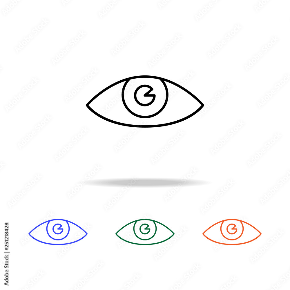 eye icon. Elements of simple web icon in multi color. Premium quality graphic design icon. Simple icon for websites, web design, mobile app, info graphics eye icon. Elements of simple web icon in multi color. Premium quality graphic design icon. Simple icon for websites, web design, mobile app, info graphics