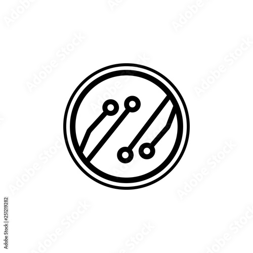 nano optic icon. Element of internet connection icon. Premium quality graphic design icon. Signs and symbols collection icon for websites, web design, mobile app