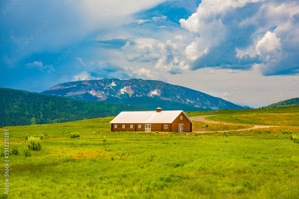 Farm Ranch in Crested Butte, Colorado, USA