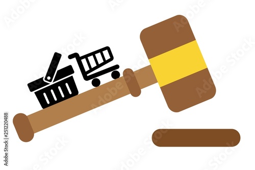 Protección del consumidor por la justicia.