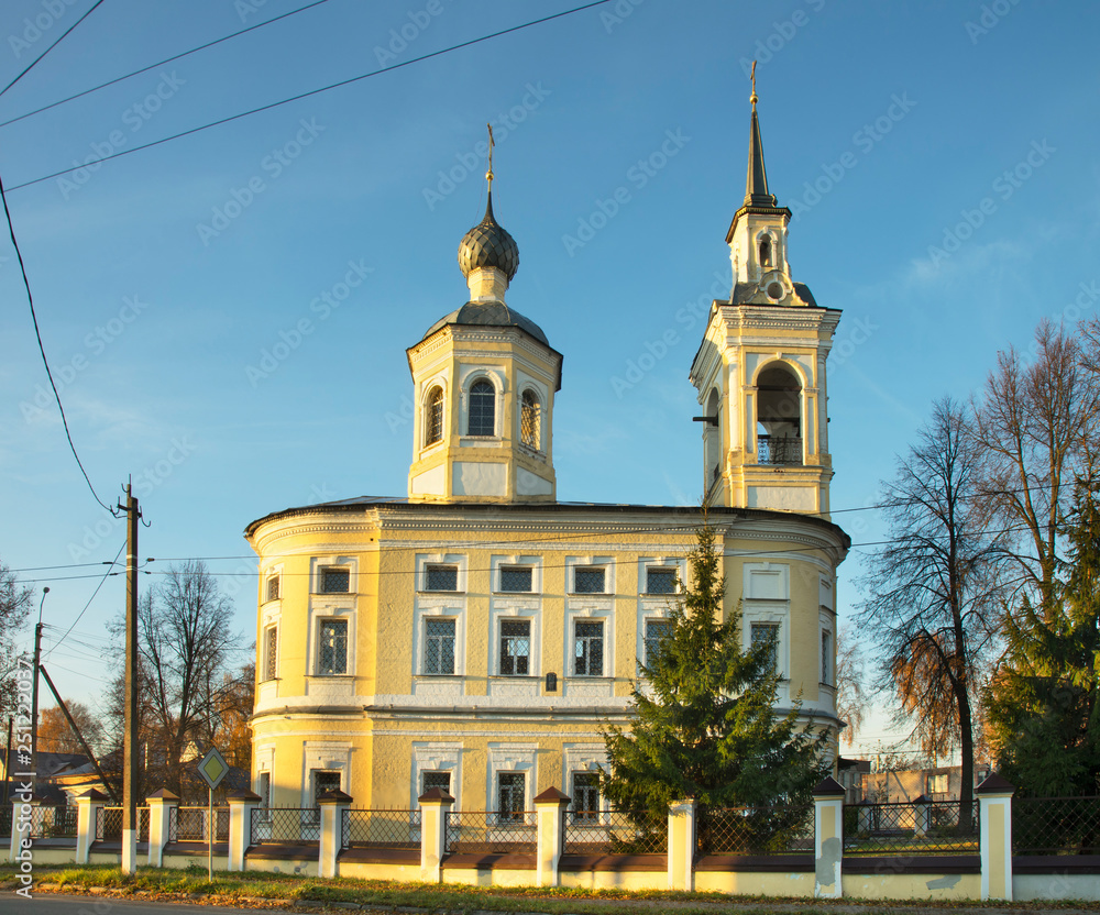 Church of Transfiguration in Nerekhta. Kostroma oblast. Russia