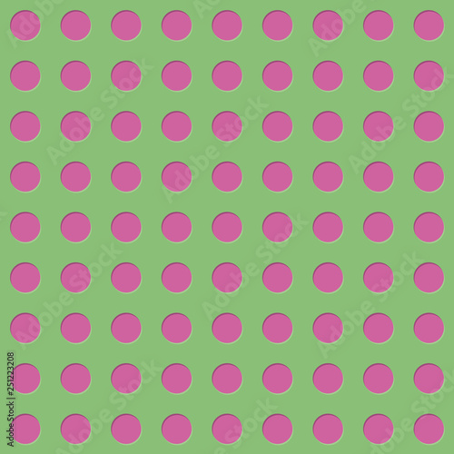 Wallpaper Mural Seamless abstract pattern background with a variety of colored circles. Torontodigital.ca