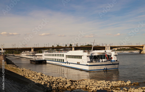 Photography A view of the passenger ships harbor