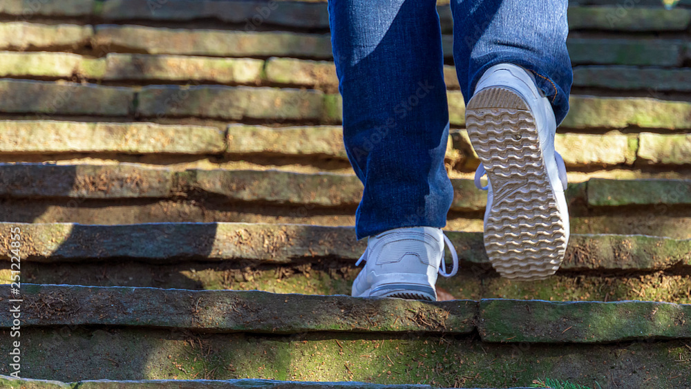 Climbing stairs for more fitness Climbing stairs for more fitness