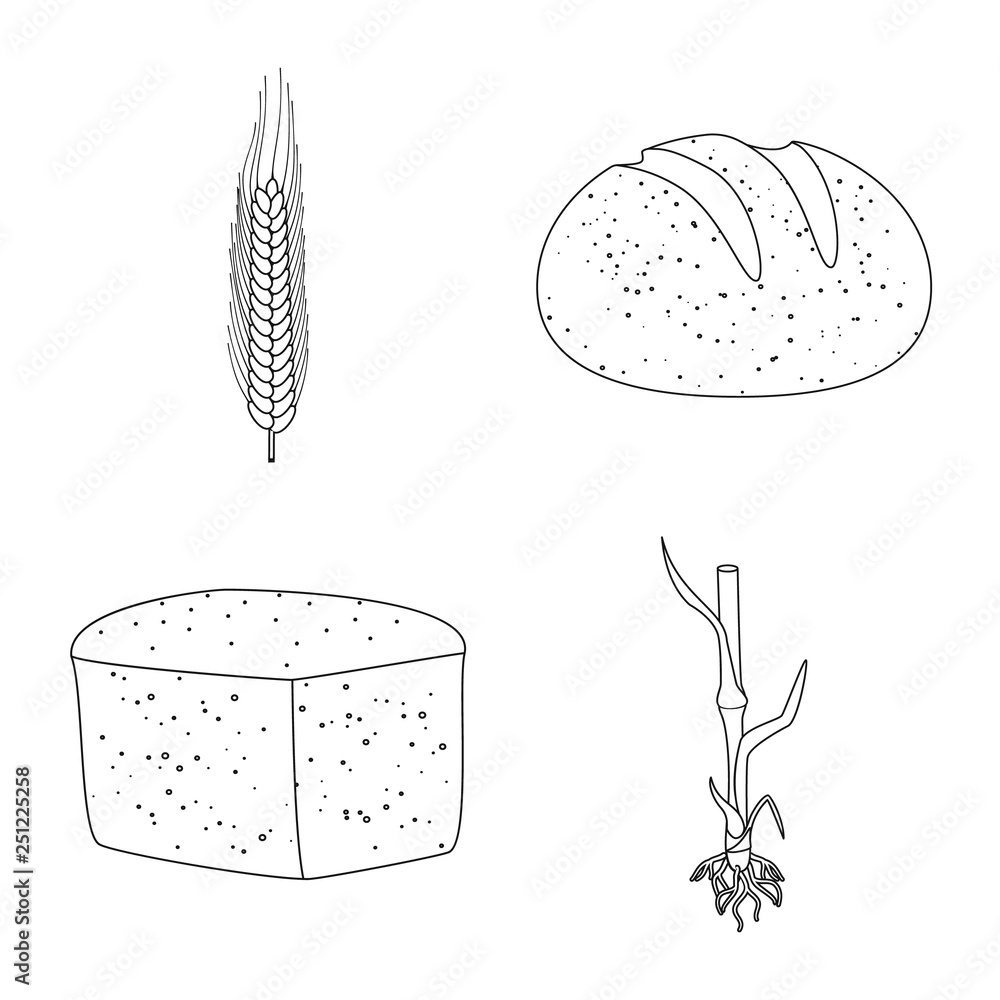 Vector design of agriculture and farming sign. Collection of agriculture and plant stock vector illustration. Vector design of agriculture and farming sign. Collection of agriculture and plant stock vector illustration.