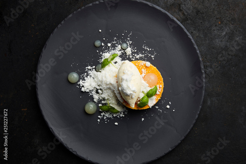 mango and coconut dessert