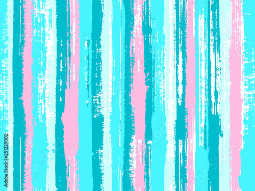 Sloopy gouache vertical lines vector pattern.