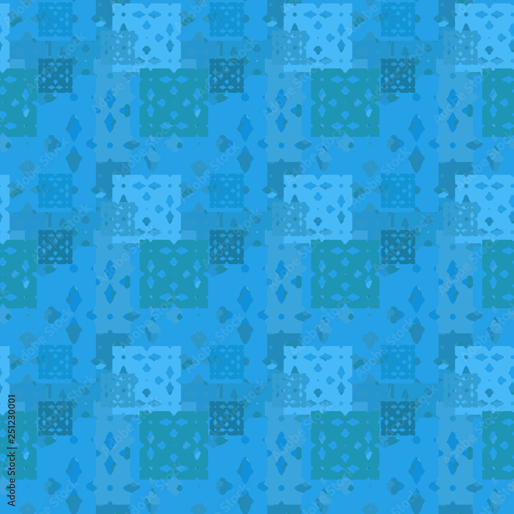 Seamless background pattern with colored varied squares. Seamless background pattern with colored varied squares.