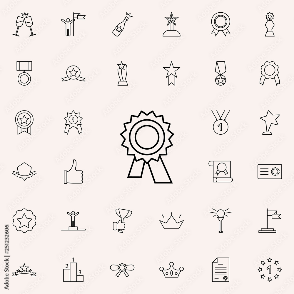 medal icon. Succes and awards icons universal set for web and mobile medal icon. Succes and awards icons universal set for web and mobile