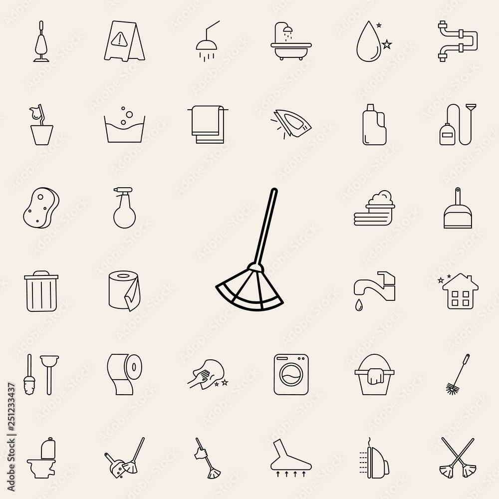 broom stick icon. Cleaning icons universal set for web and mobile broom stick icon. Cleaning icons universal set for web and mobile
