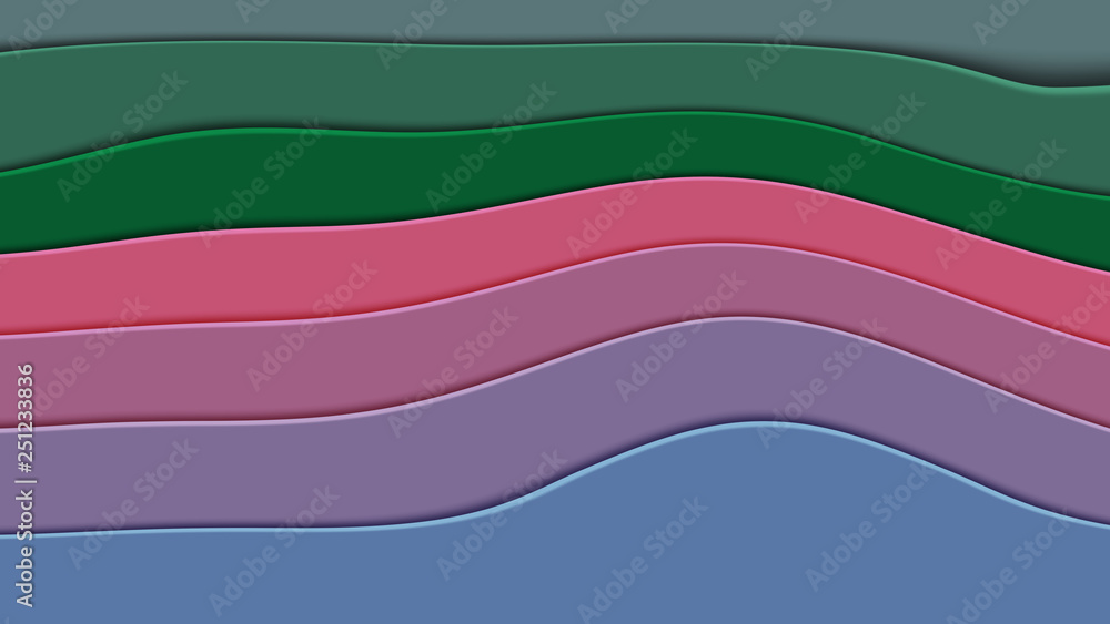 Fototapeta premium Background in paper style. Abstract colored background.