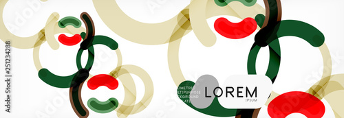 Circular lines design background