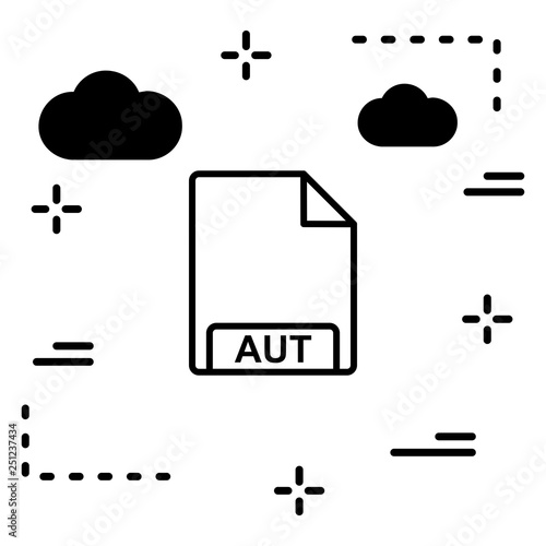  Vector AUT Icon