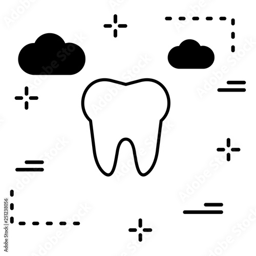 Vector Tooth Icon