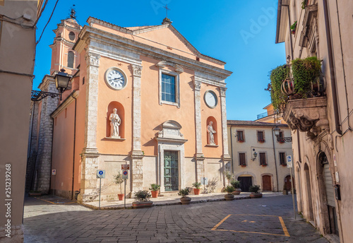 Isola del Liri (Italy) - A little medieval city in province of Frosinone, Lazio region, famous per del waterfalls in the historical center, built on a island of Liri river