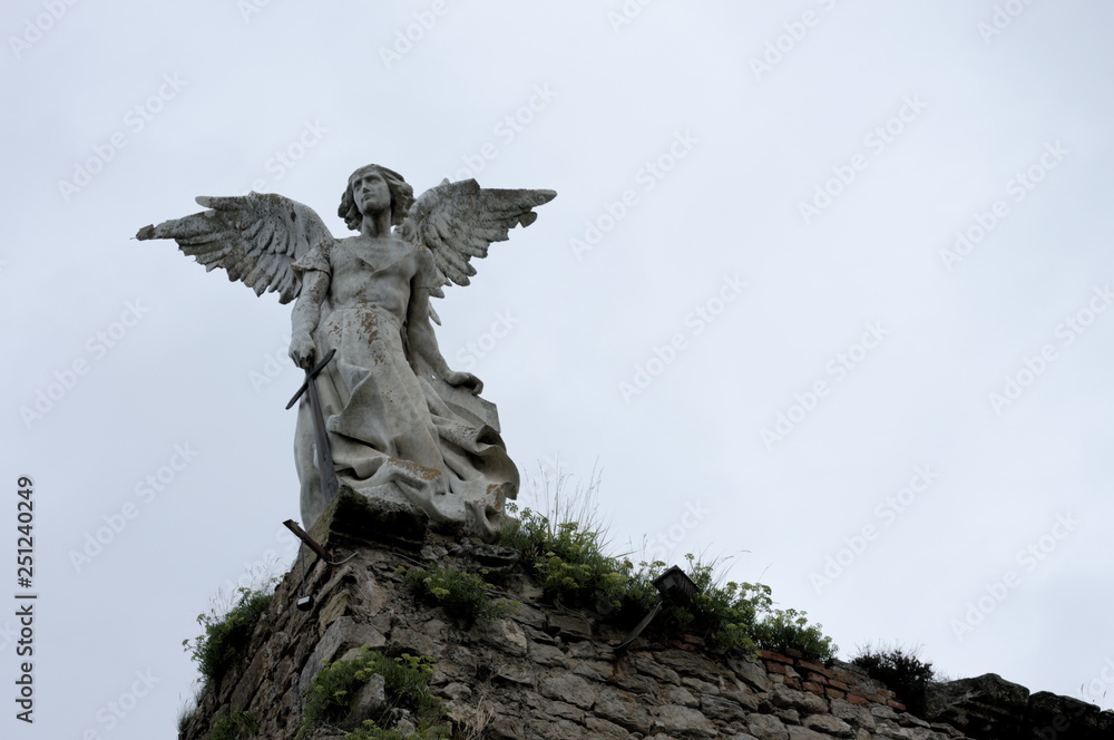 Custodian angel from Comillas, Cantabria