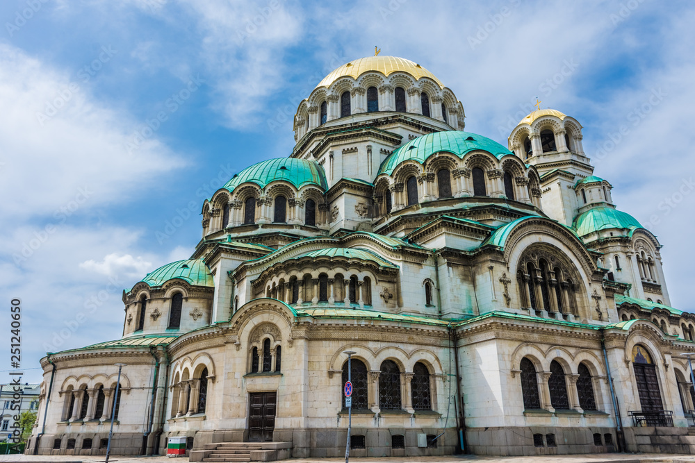 The Aleksander Nevsky Orthodox Cathedral of Sofia, Bulgaria