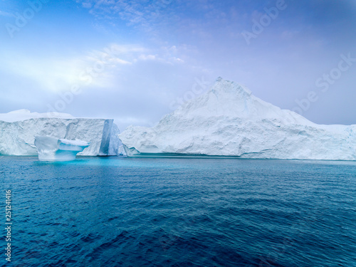 Arctic Icebergs in Greenland © murattellioglu