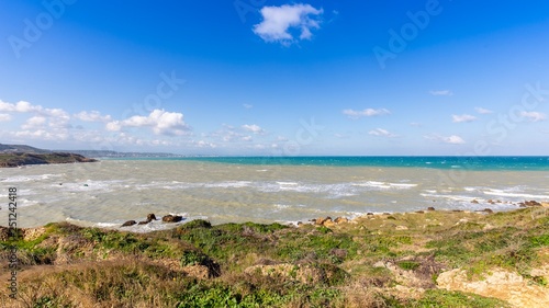 Italy sea water blue 