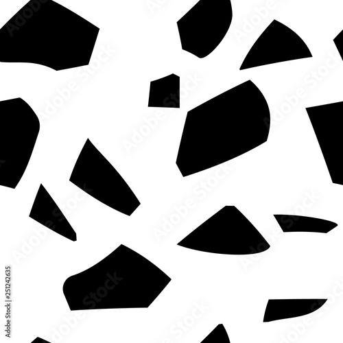 Free Download Terrazzo seamless vector pattern. Abstract background. Natural stone texture - GFXLoad