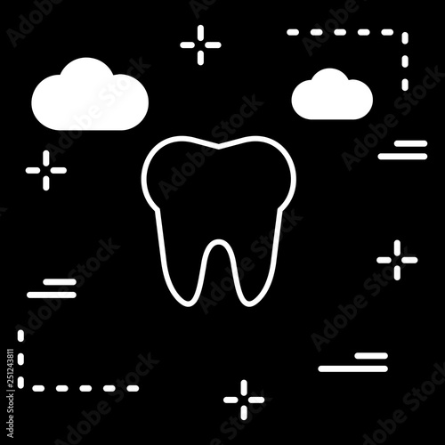 Vector Tooth Icon