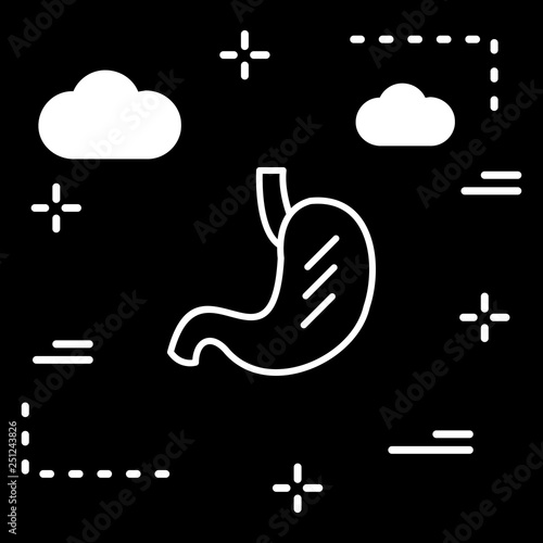 Vector Stomach Icon