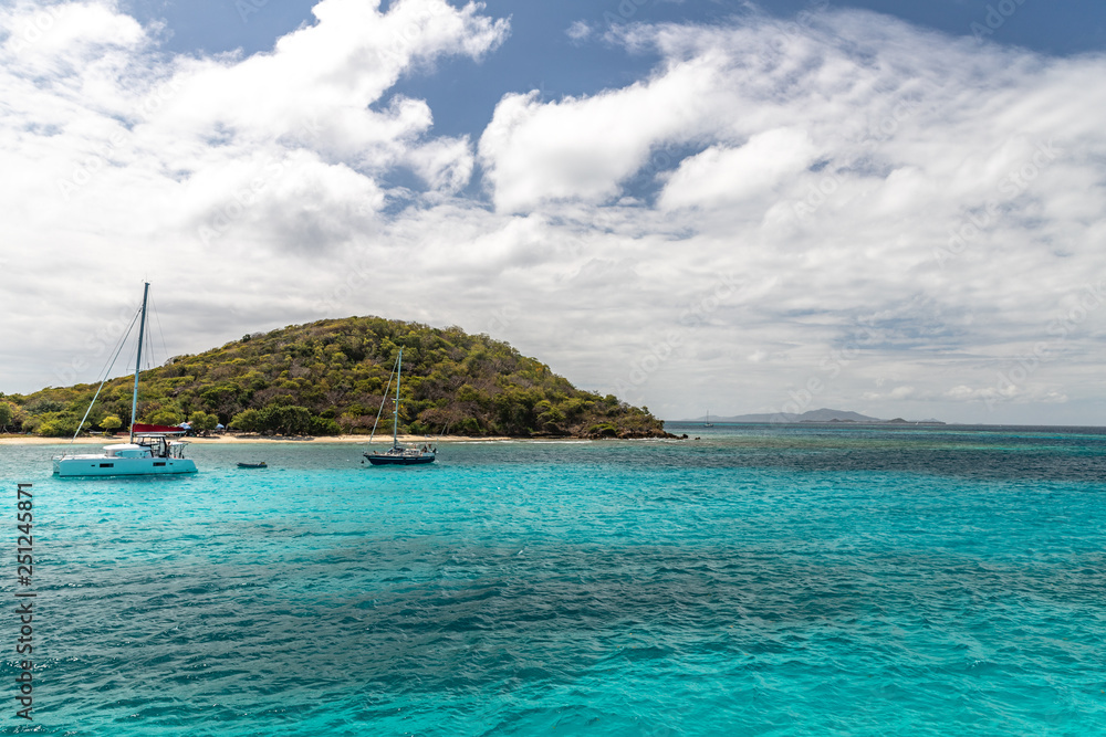 Saint Vincent and the Grenadines, Tobago Cays , Palm Island, Carriacou