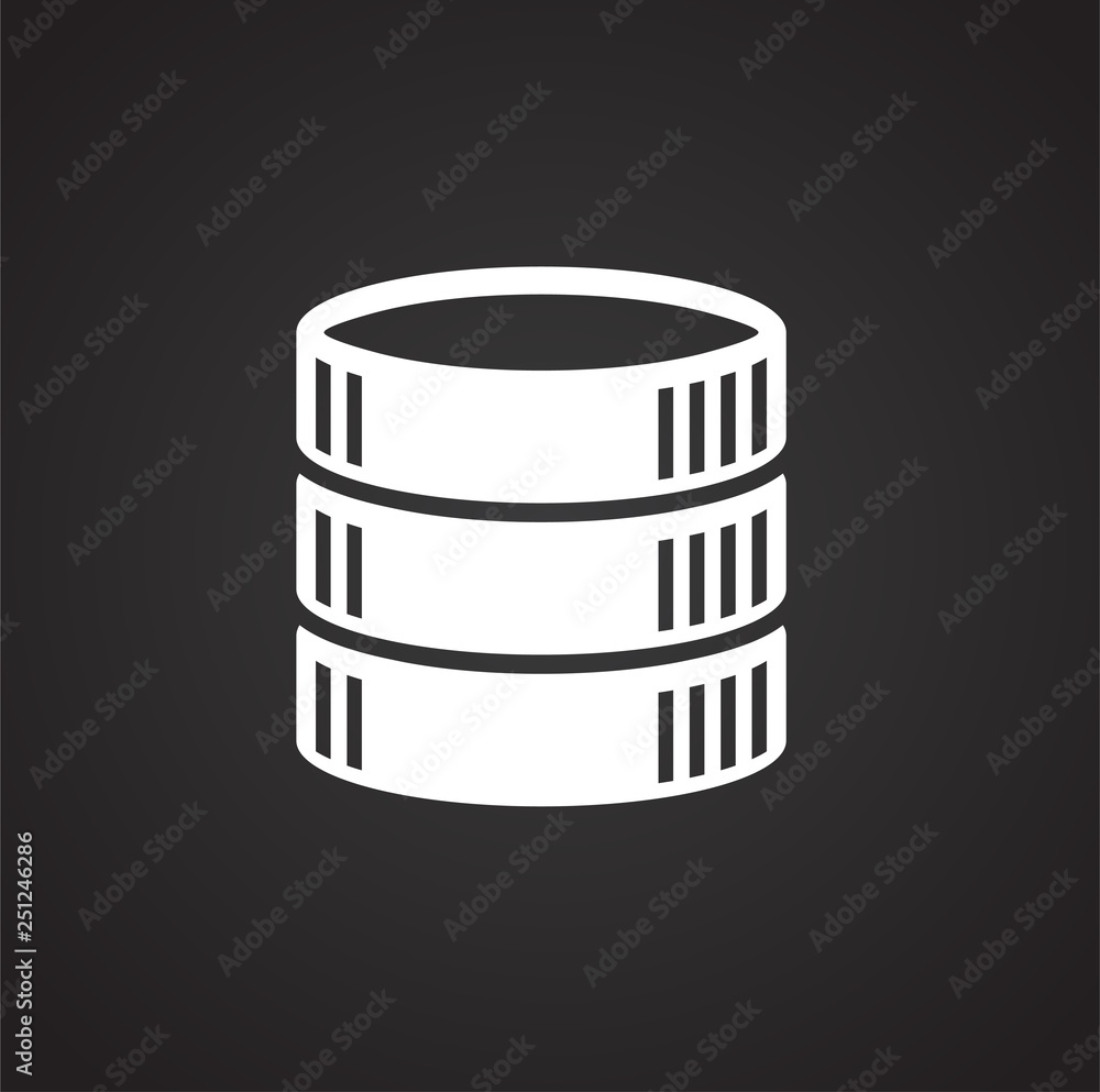 Coin icons set on white background for graphic and web design, Modern simple vector sign. Internet concept. Trendy symbol for website design web button or mobile app Coin icons set on white background for graphic and web design, Modern simple vector sign. Internet concept. Trendy symbol for website design web button or mobile app