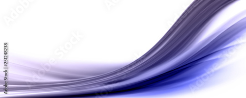 Abstract elegant wave panorama design with space for your text