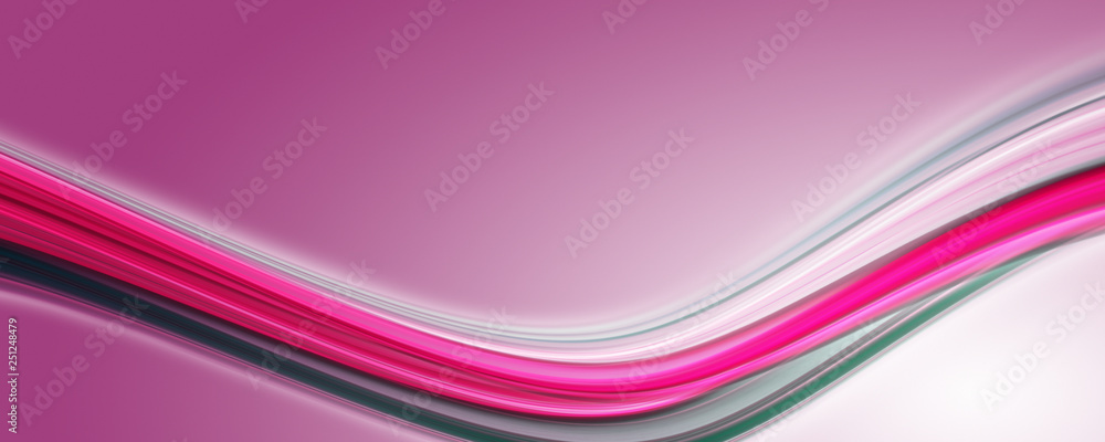 Abstract elegant romantic wave panorama background design illustration Abstract elegant romantic wave panorama background design illustration