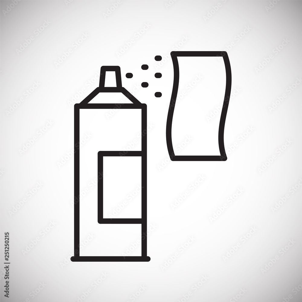 Cleaning agents line icon on white background for graphic and web design, Modern simple vector sign. Internet concept. Trendy symbol for website design web button or mobile app Cleaning agents line icon on white background for graphic and web design, Modern simple vector sign. Internet concept. Trendy symbol for website design web button or mobile app