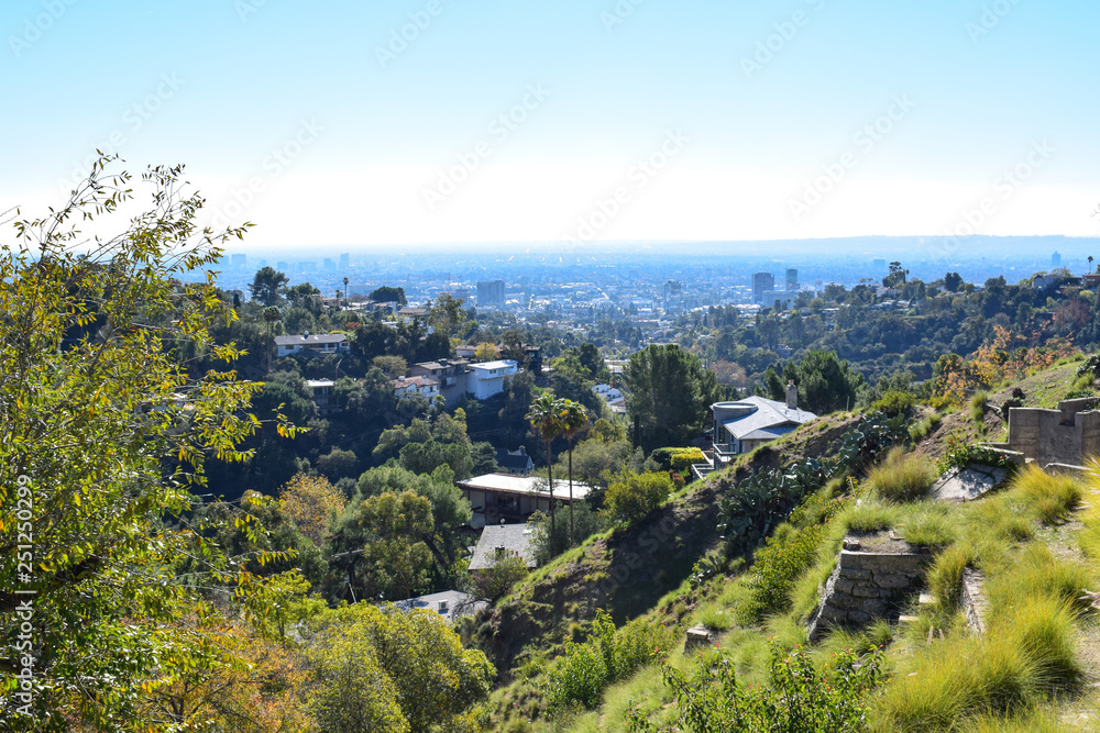 Los Angeles viewed from Hollywood Hills